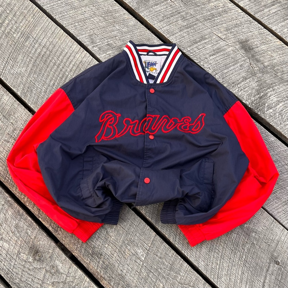 Vintage Atlanta Braves Bomber Jacket